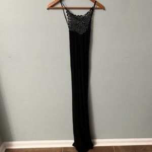 Full Tilt Black Maxi w/ crossed straps in back (XS)